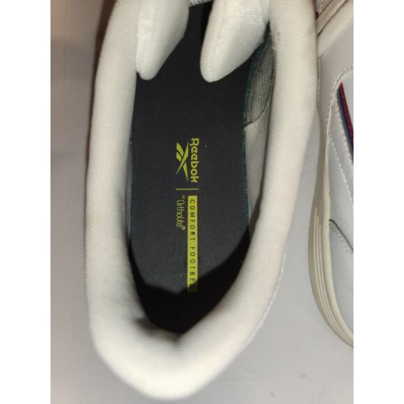 Reebok Royal Techque T White Red Blue Men\'s Size 13 Sneakers GZ9301 Court Low main image 4